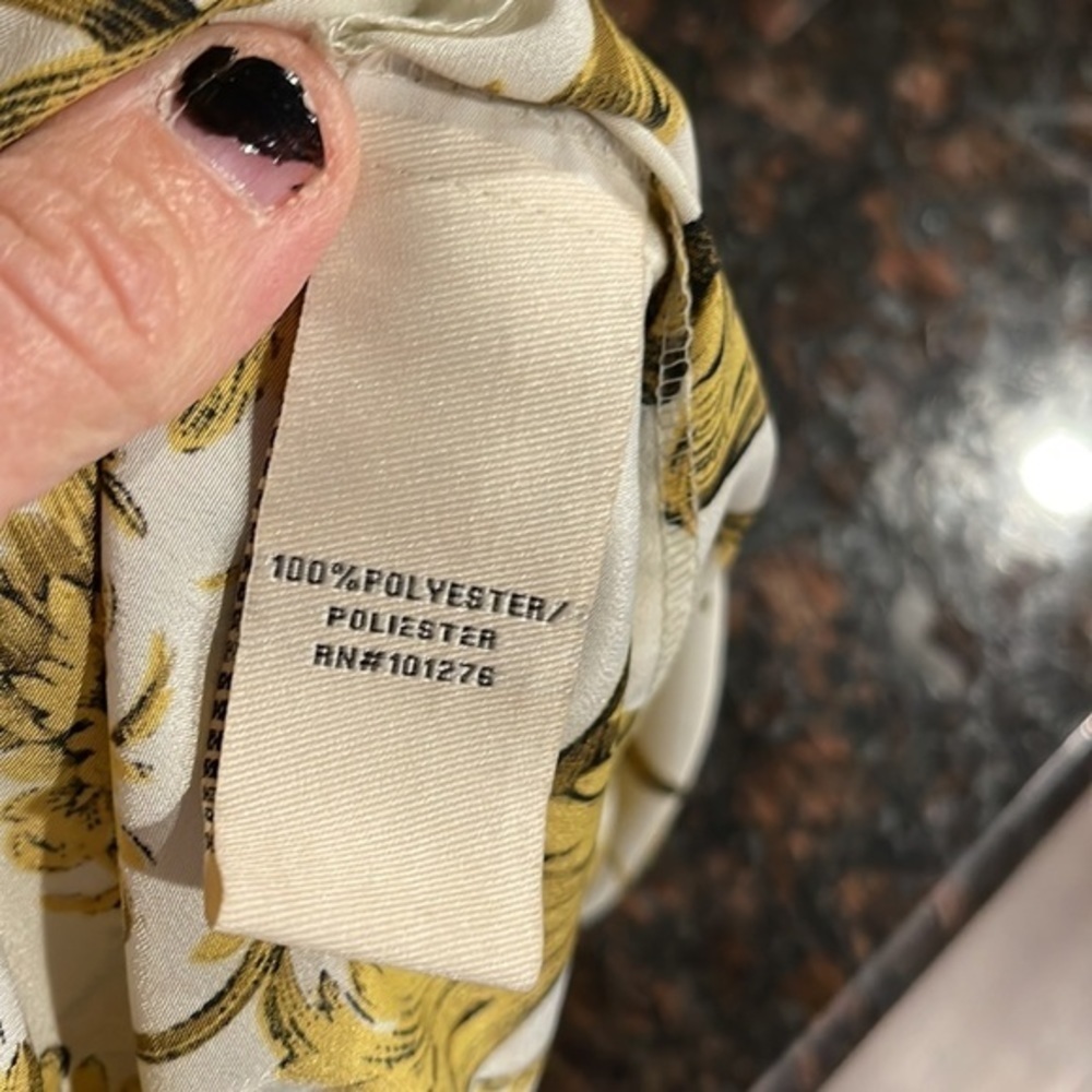 Beige by ECI block color patterned maxi dress with pockets - Picture 7 of 7
